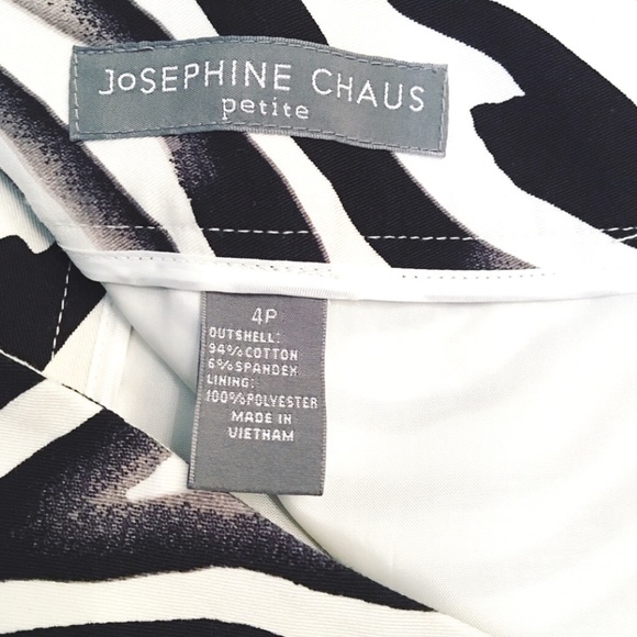 Zebra Animal Print Mini Skirt Petite - Picture 2 of 3